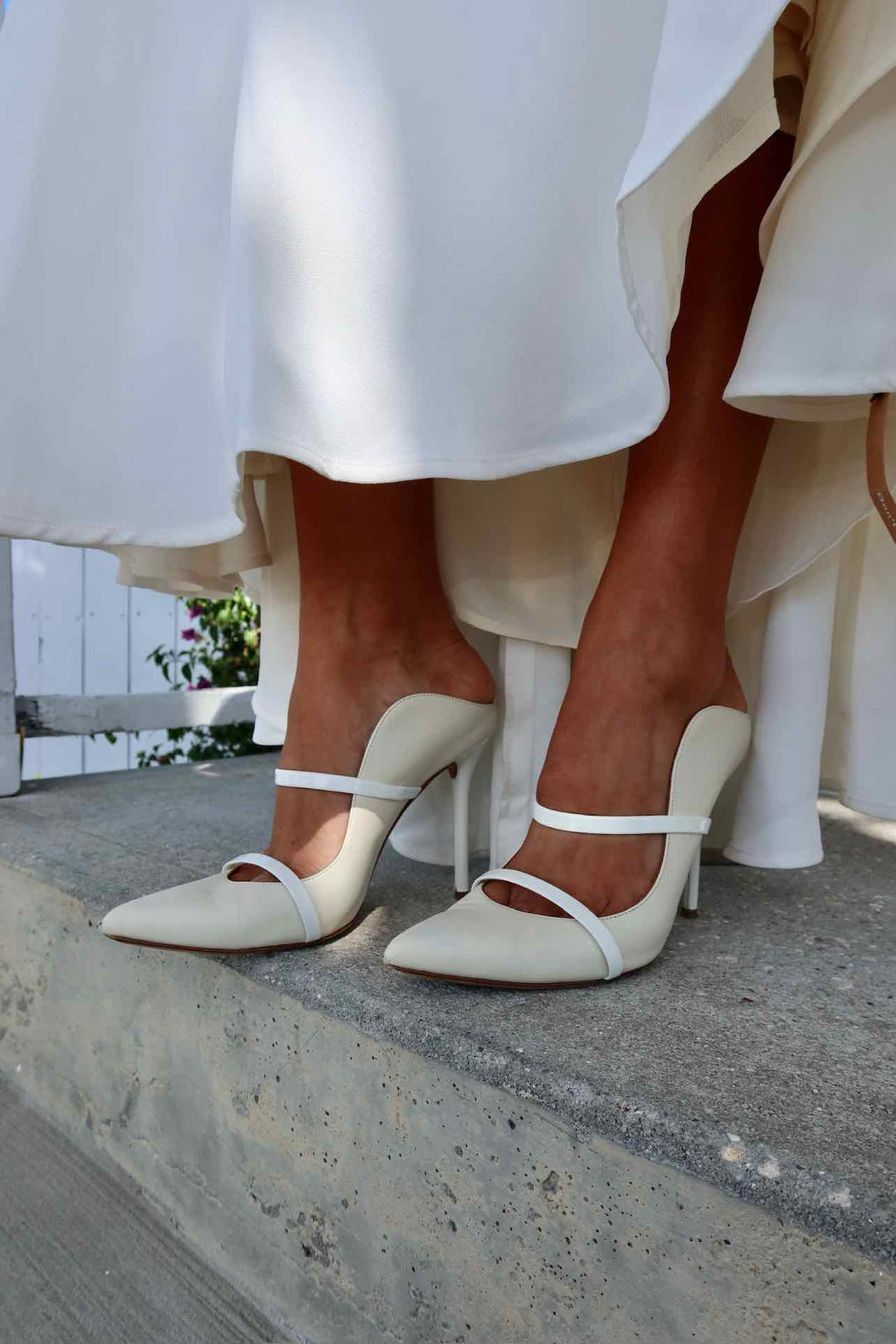 Malone Souliers Size 38.5 Cream Shoes