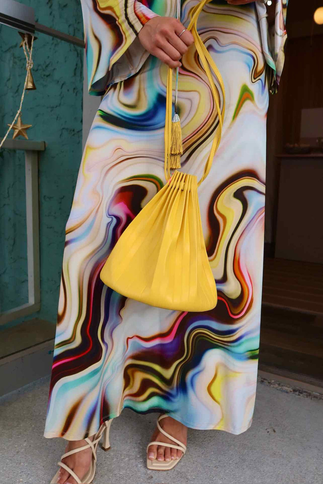 Mansur Gavriel Pleat Bucket Bag