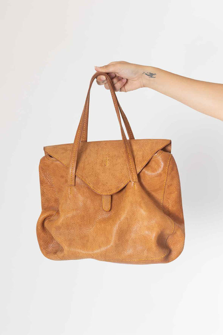 Henry Cuir Tan Purse