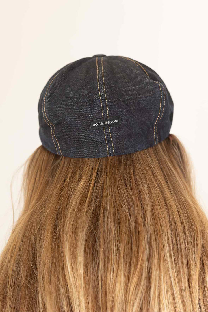Dolce and Gabbana Size o/s Denim Hat