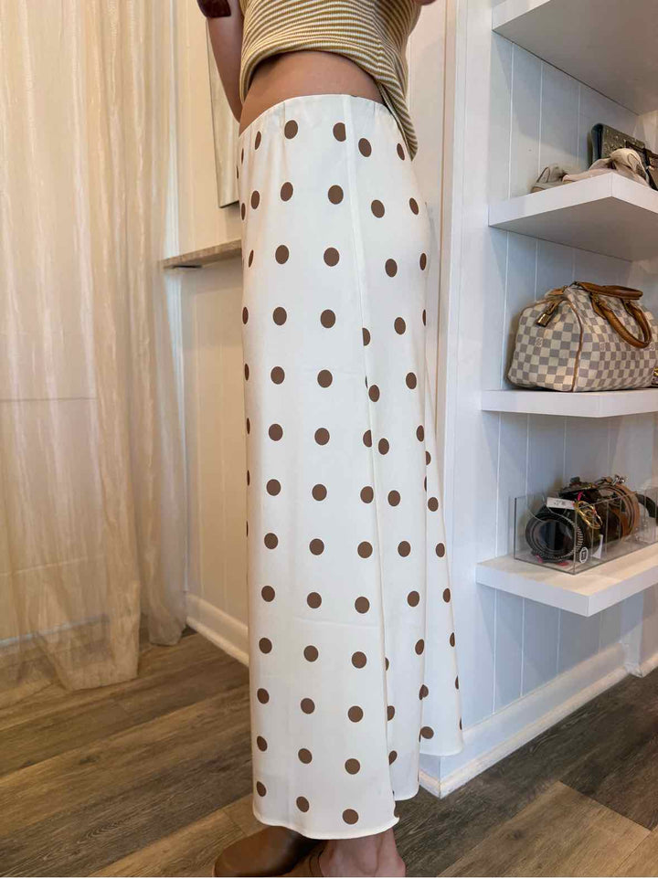 Jenni Kayne Size Medium Cream Skirt