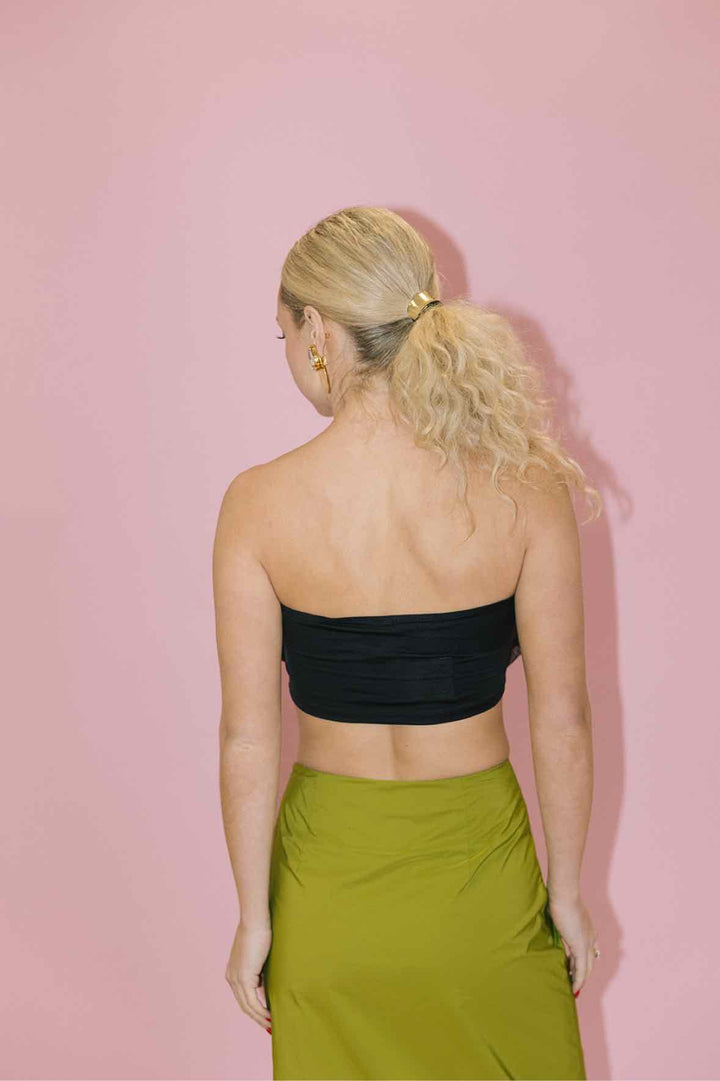 Zara Size Medium Black Top