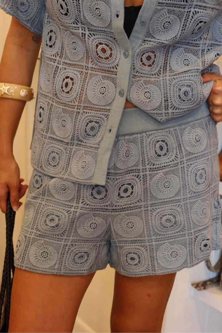 Simkhai Size M Eyelet Shorts