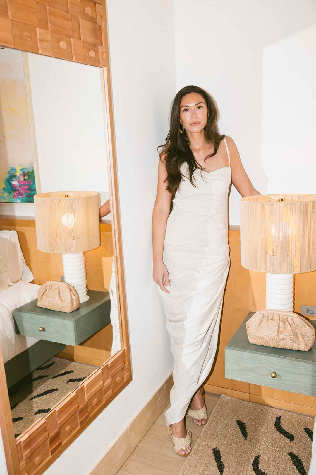 Jacquemus Size M Cowl Neck Long Dress