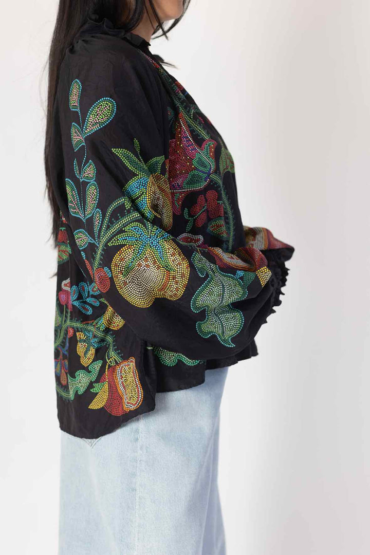 La Double J. Size XXL Black Blouse