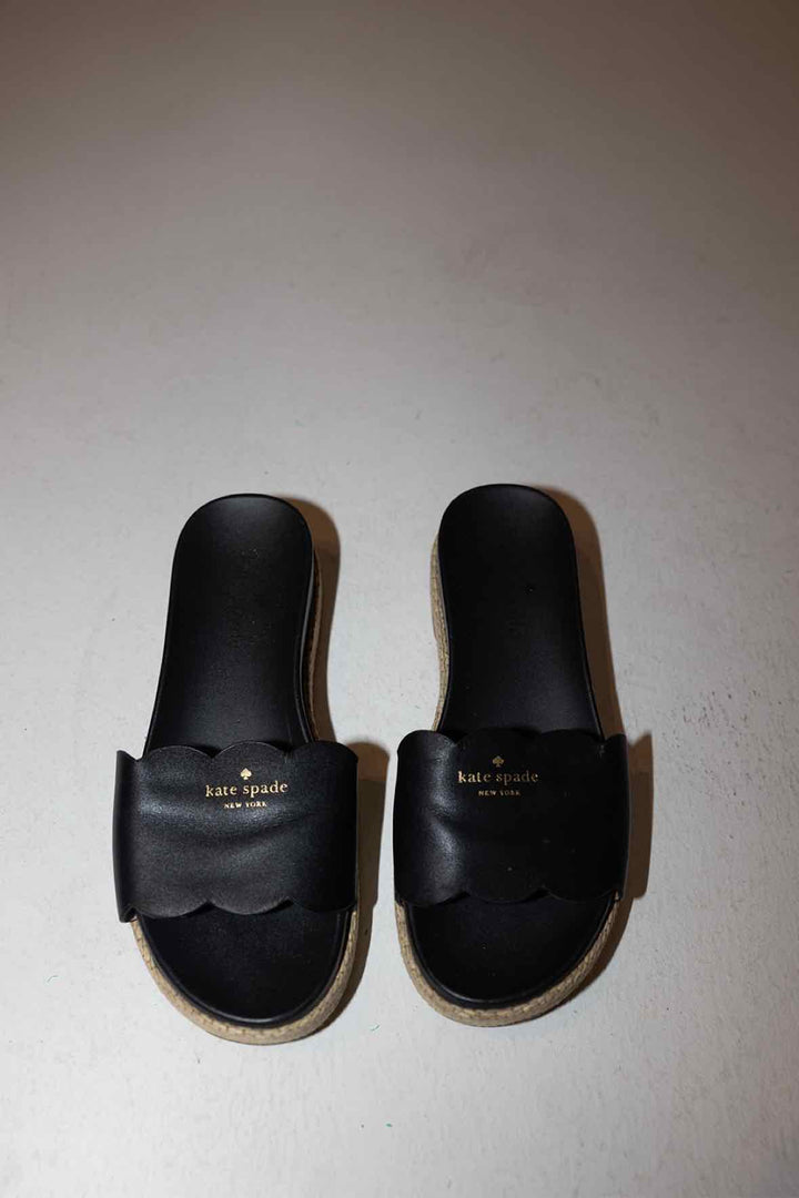 Kate Spade Size 36.5 Black Shoes