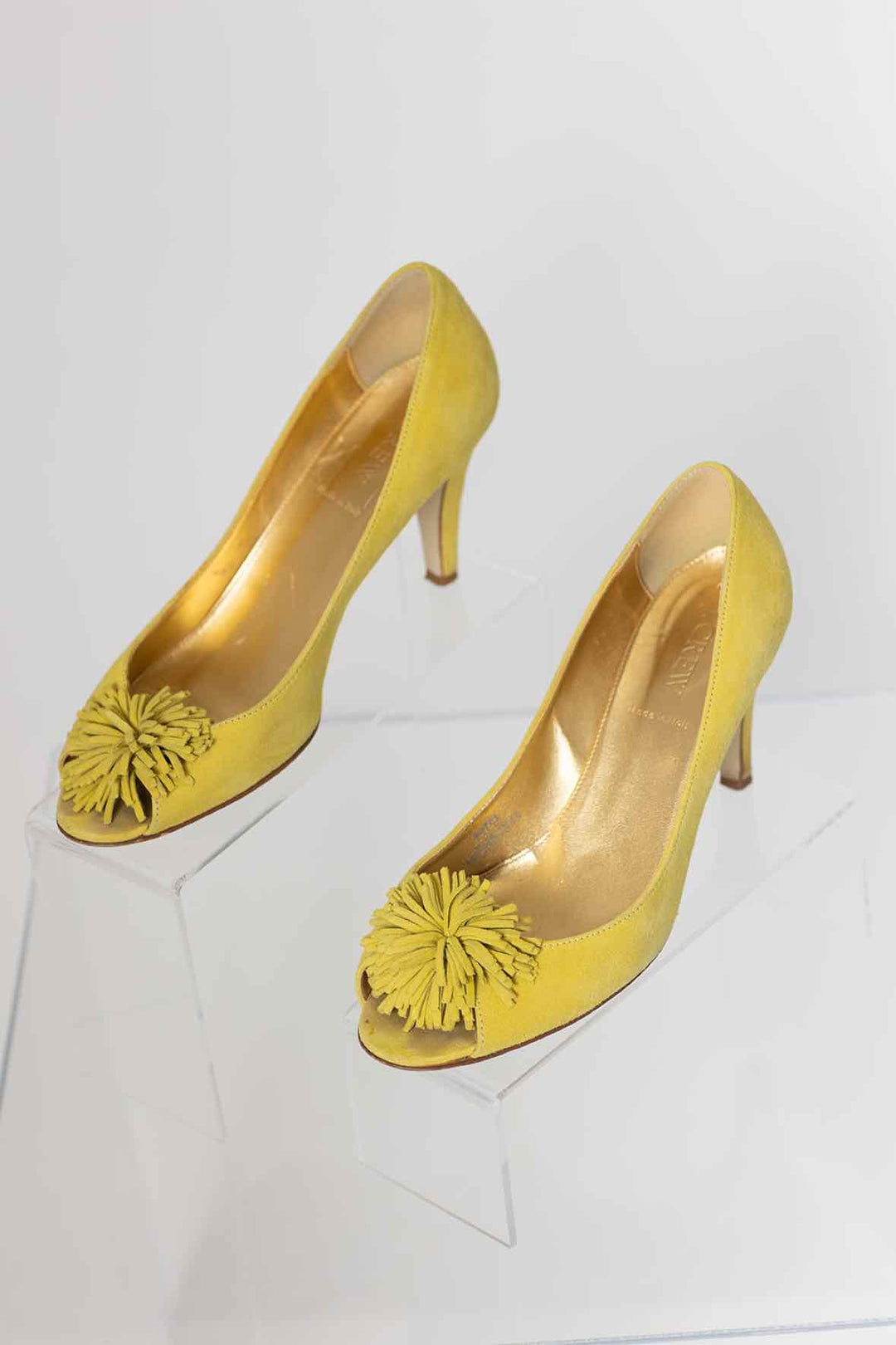 J.Crew Shoe Size 8.5 Pom Pom  Heels