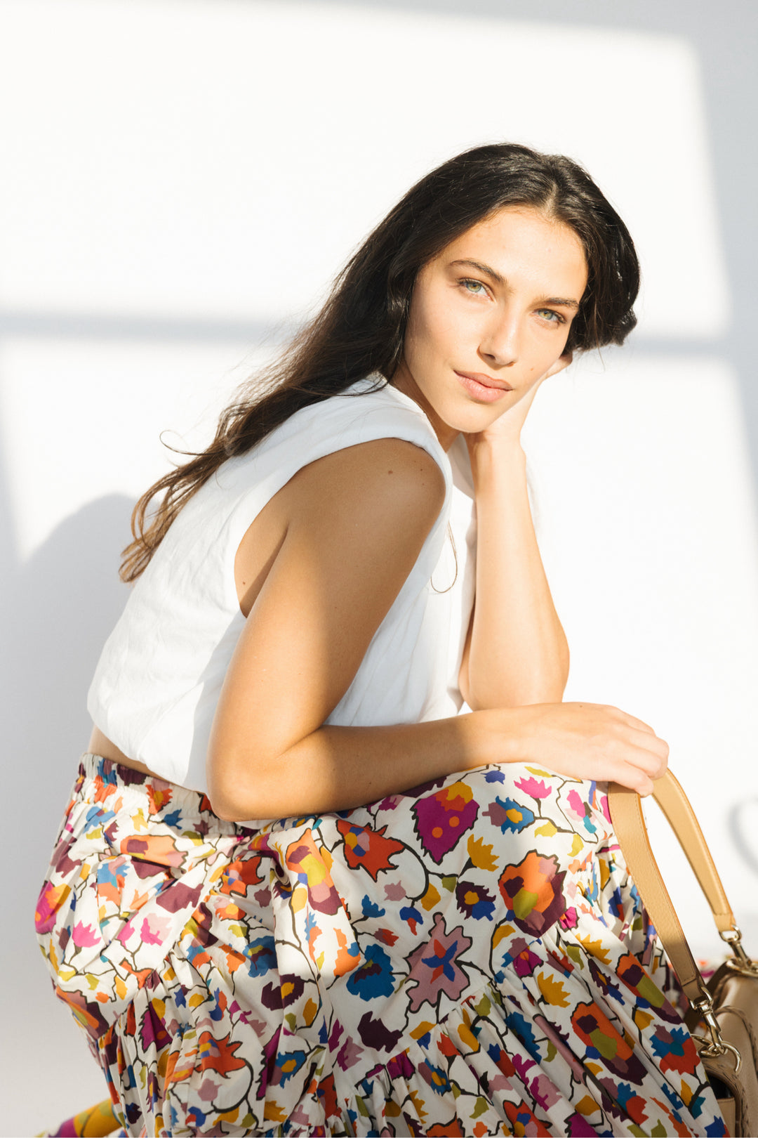 Misha Urban Size Small White Shirt