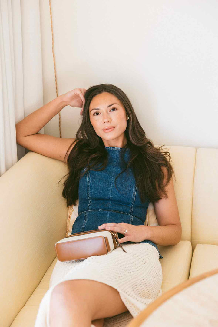 Aligne Size 2 Denim Top