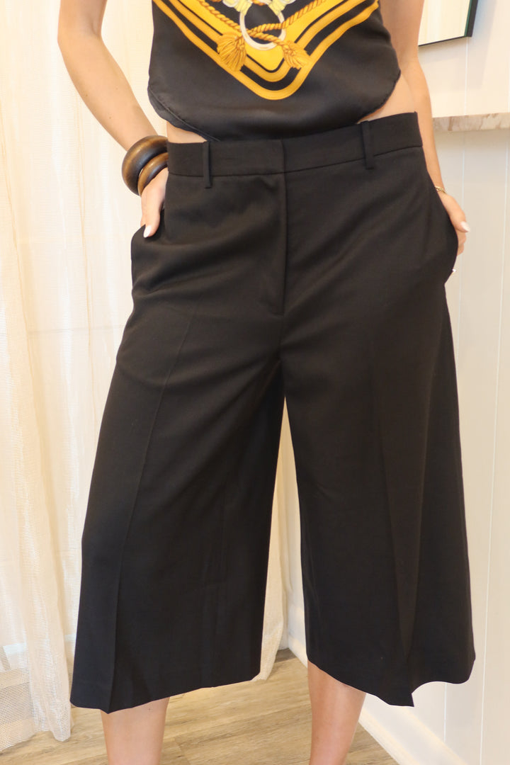 Nili Lotan Size 4 Gaucho Capri Pants