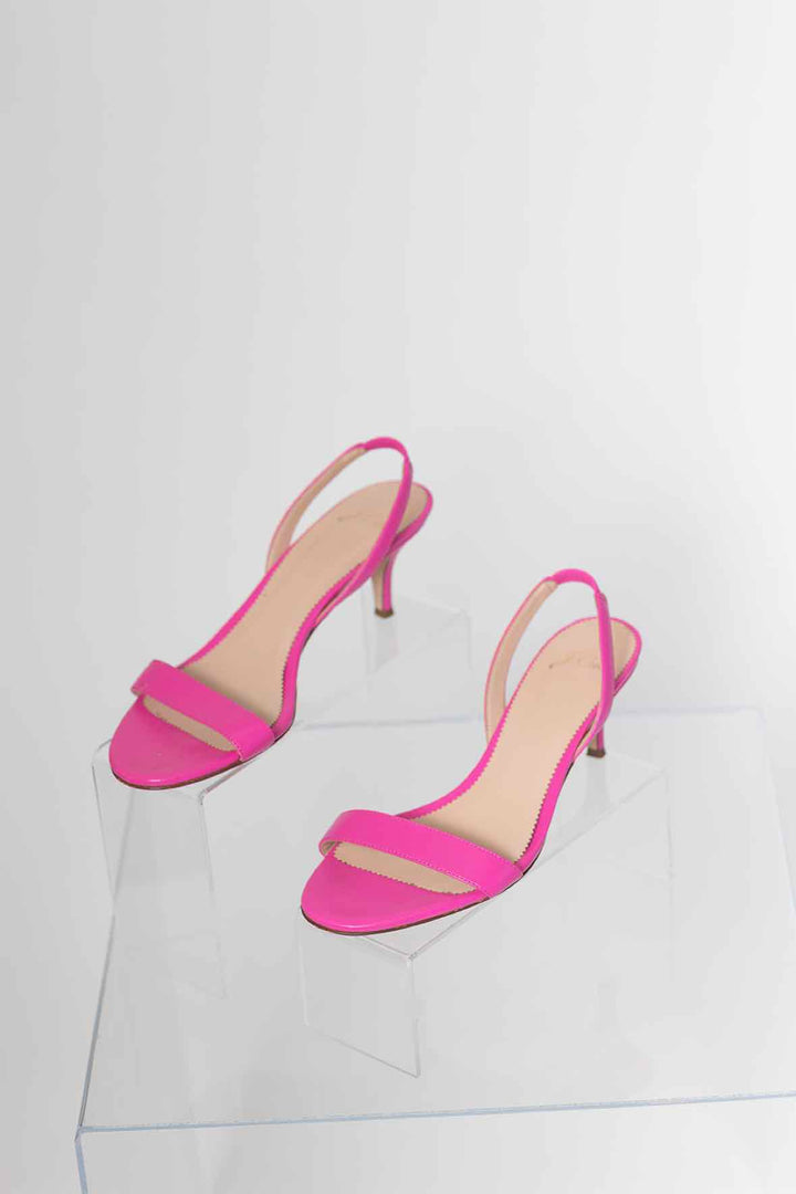 J.Crew Shoe Size 9 Neon Pink Low Heels