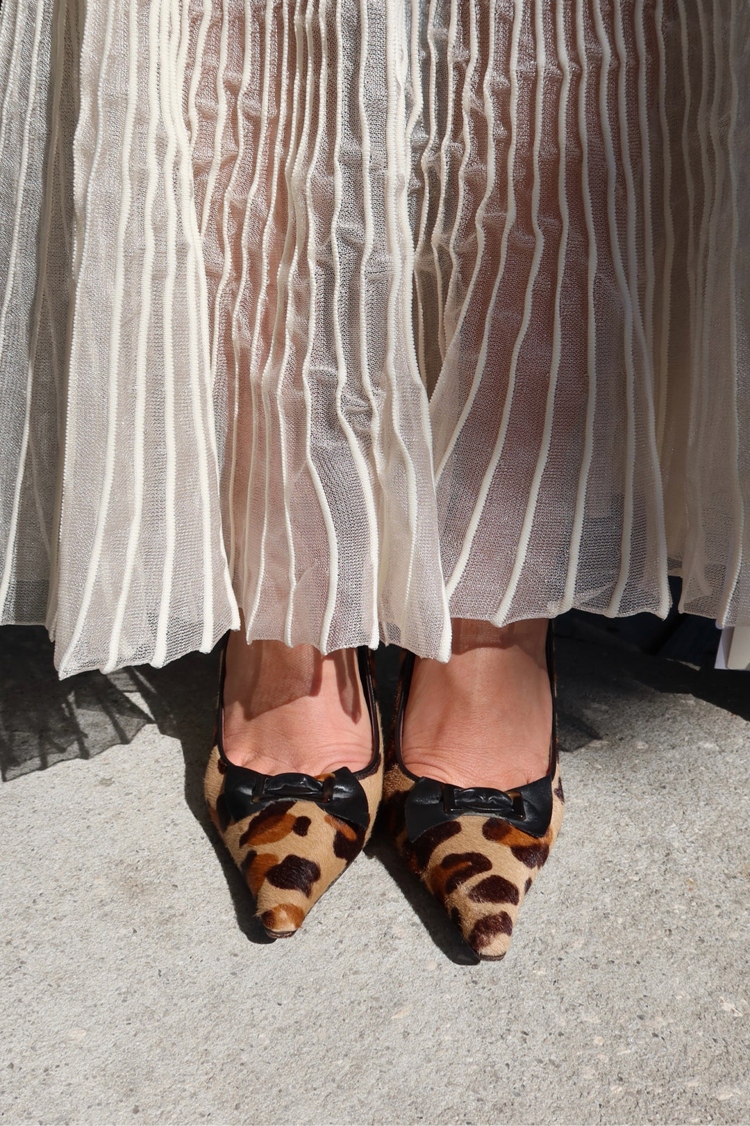 Commense Size Small Cream Skirt