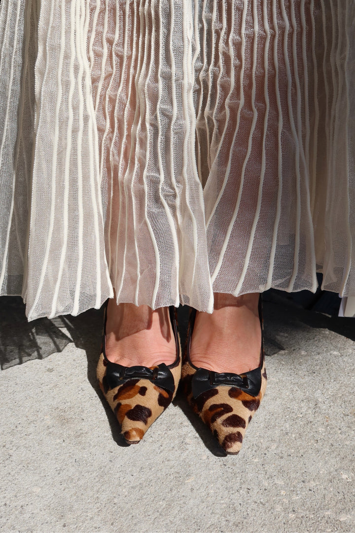 Commense Size Small Cream Skirt