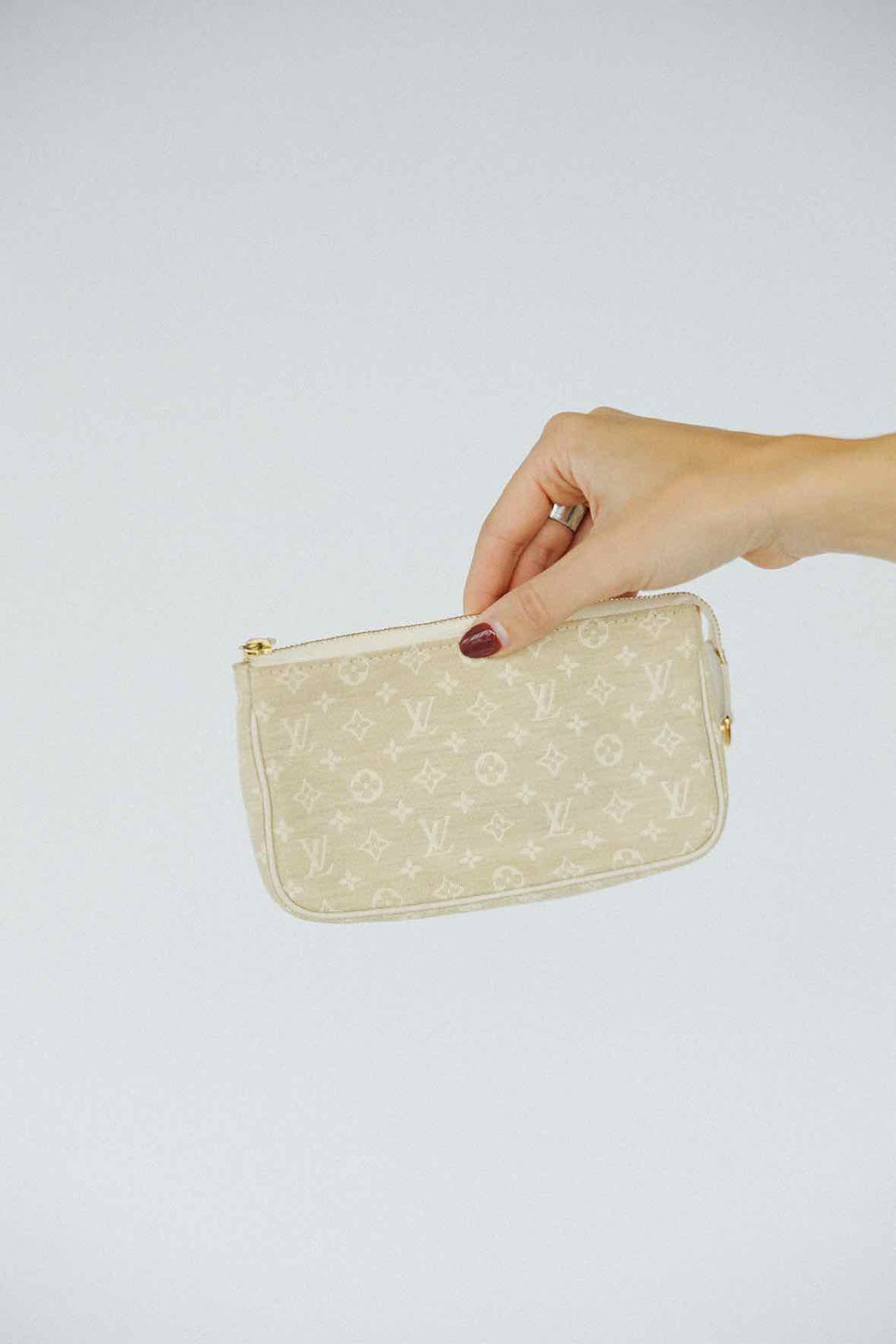 Louis Vuitton Cream Purse