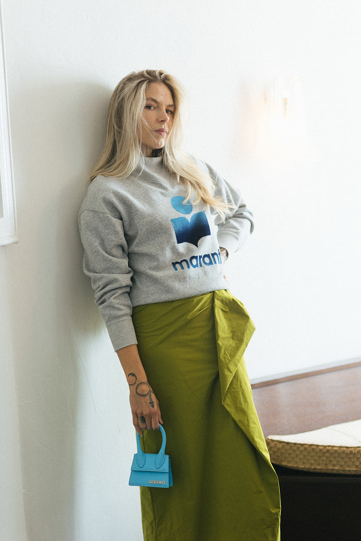 Essentiel Antwerp Size 34 Tafita Olive Skirt