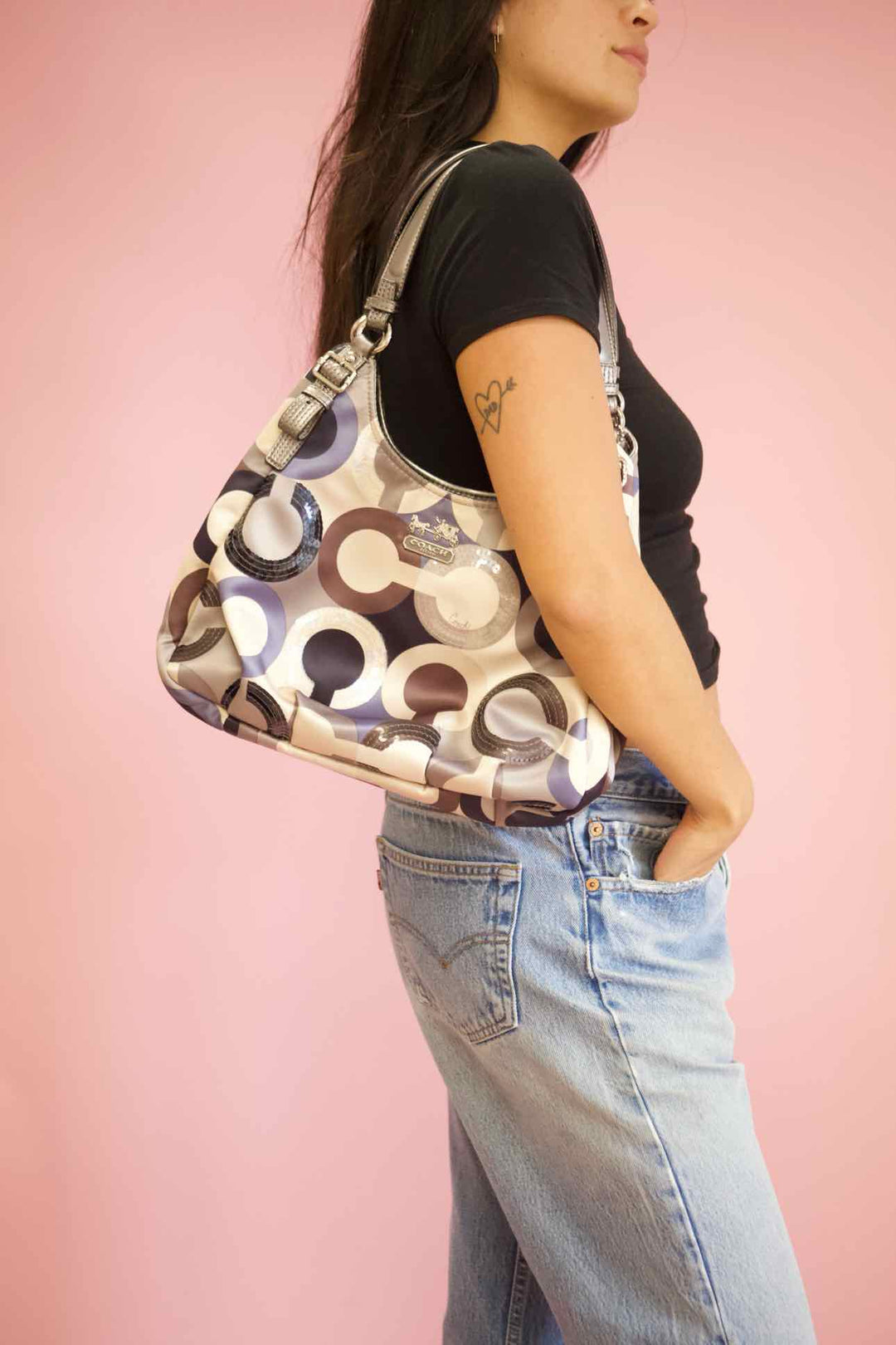 Coach Purple Purse