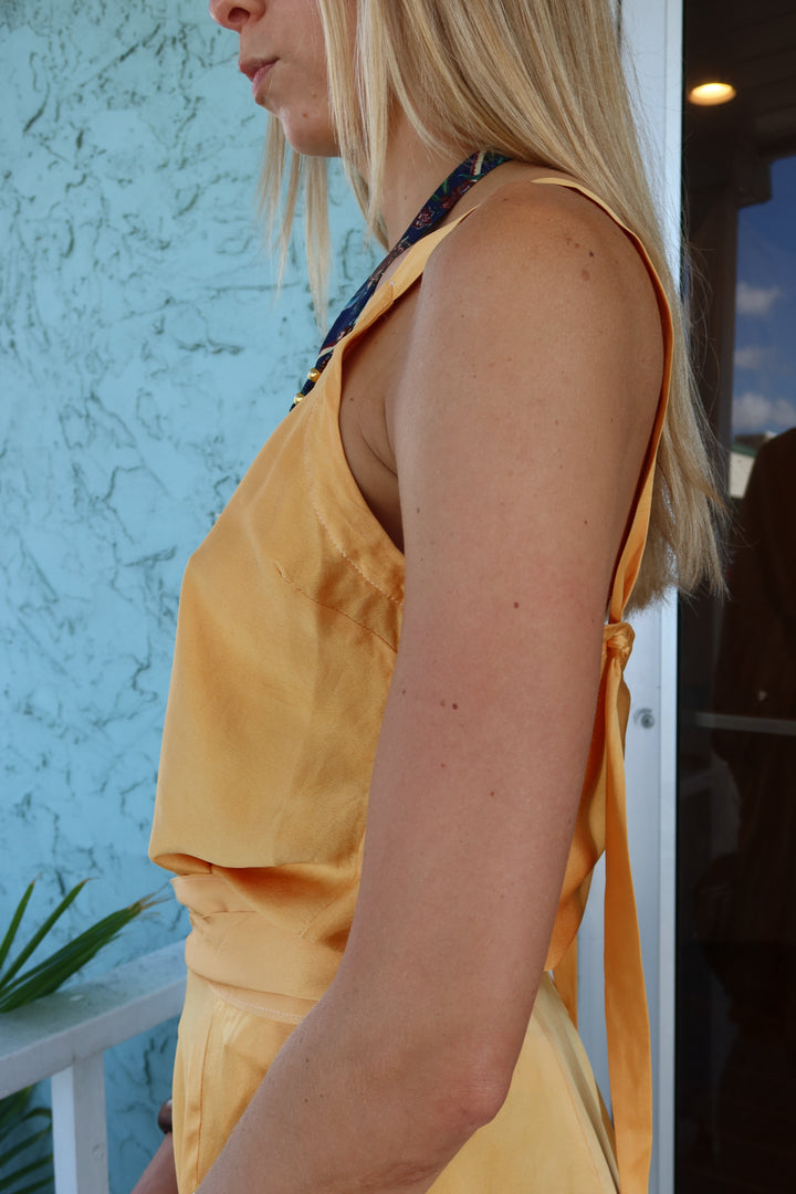 Tres Nomad Silk Tank Top