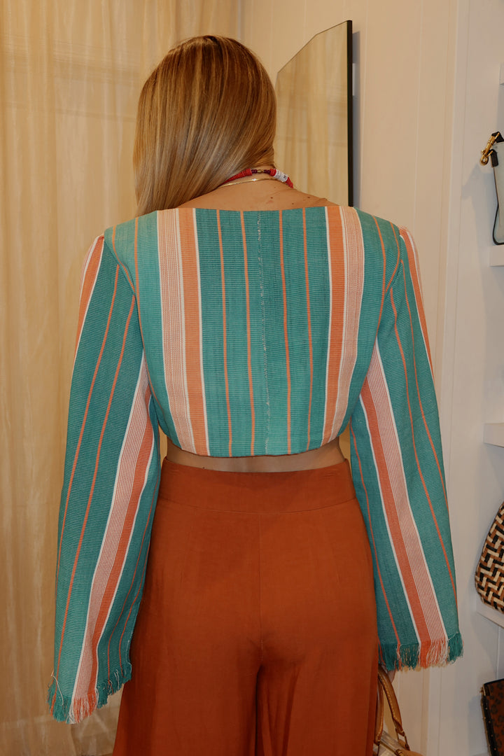 KILENTAR Size 6 Turqouise Top