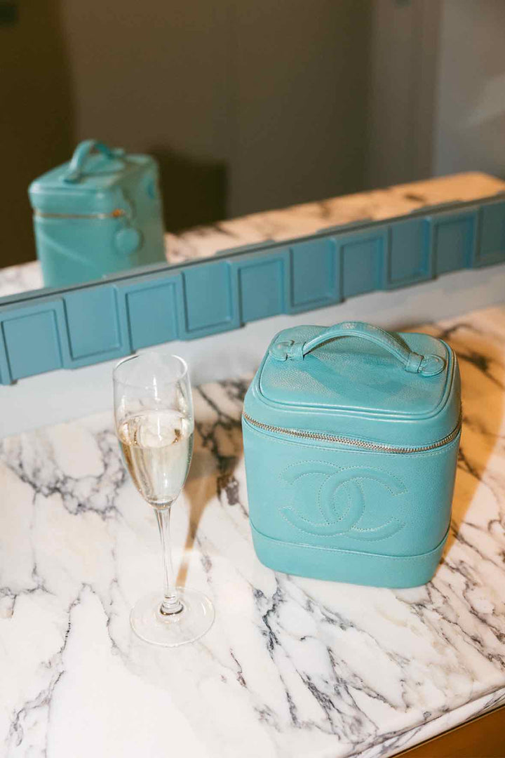 Chanel Teal Purse