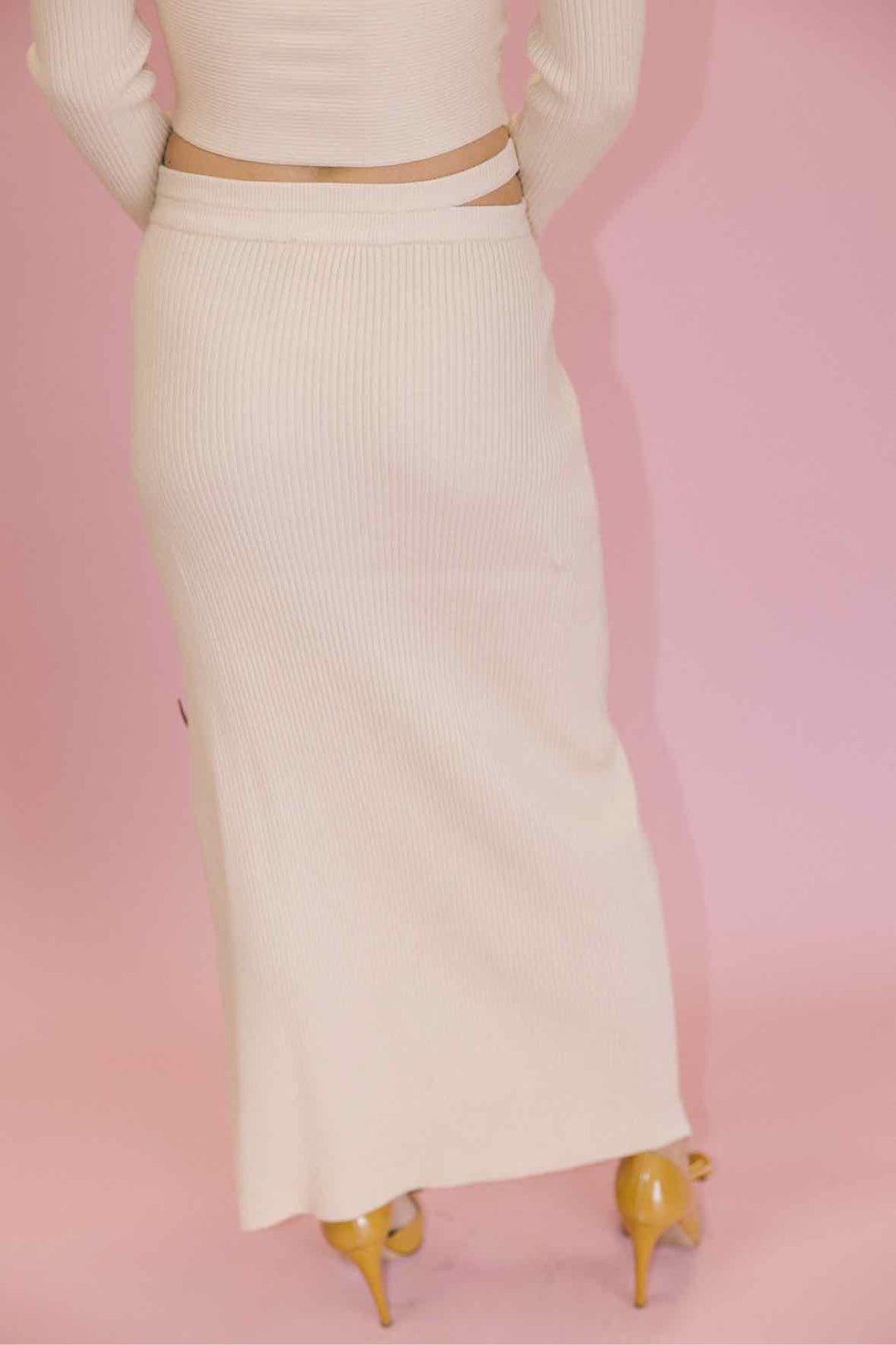 Simkhai Size Small Blush Pink Skirt