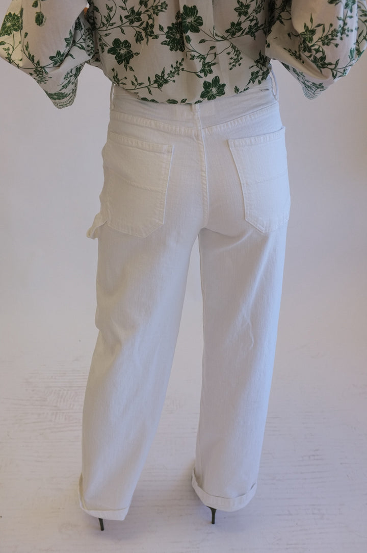 Mother Denim Size 27 Cargo Denim Pants