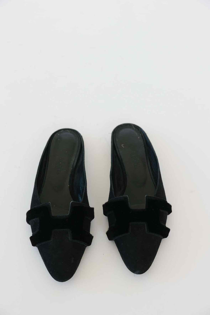 Hermes Point Toe Sz 36.5 Flats