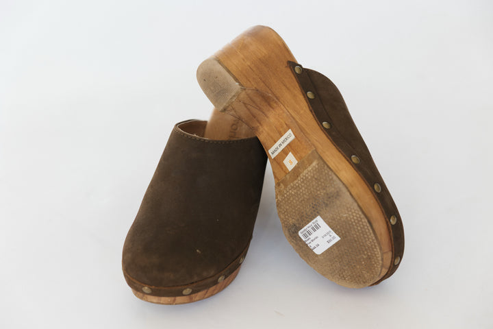 Five Worlds Size 8 Brown Shoes