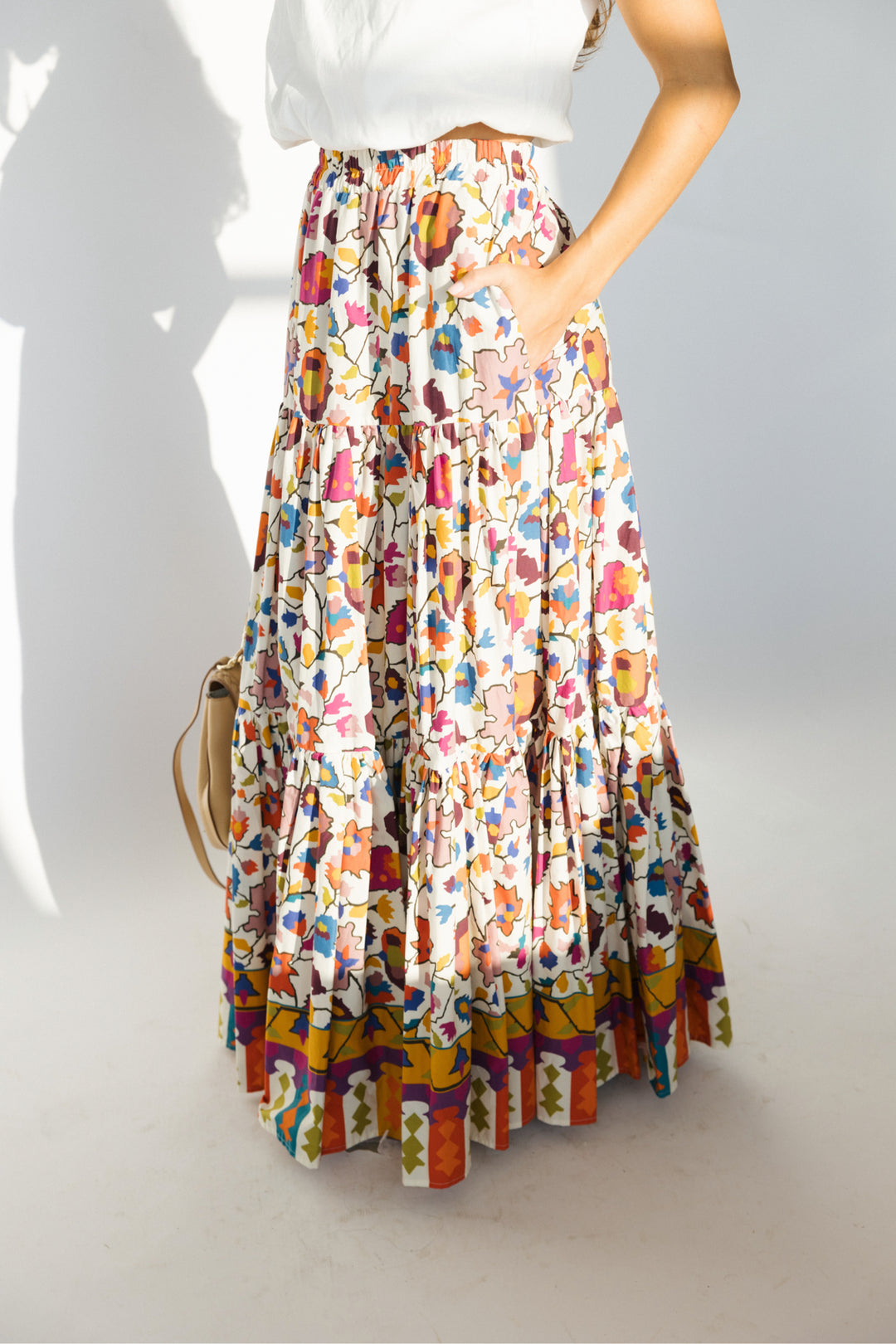 La Double J. Size Small White Skirt