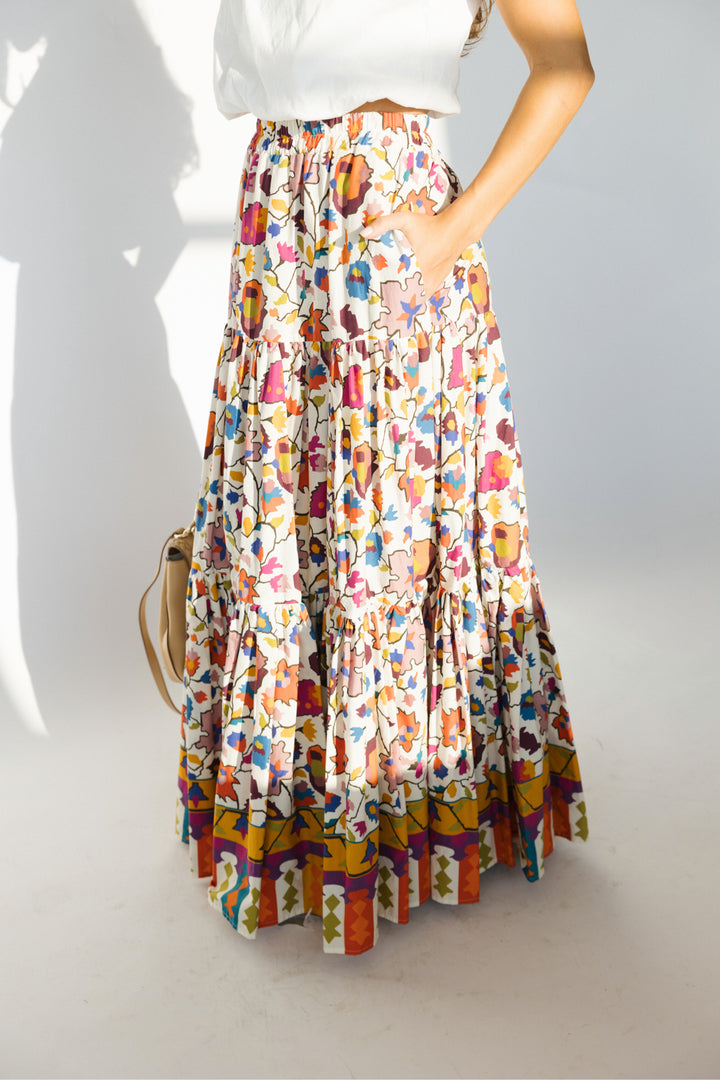 La Double J. Size Small White Skirt