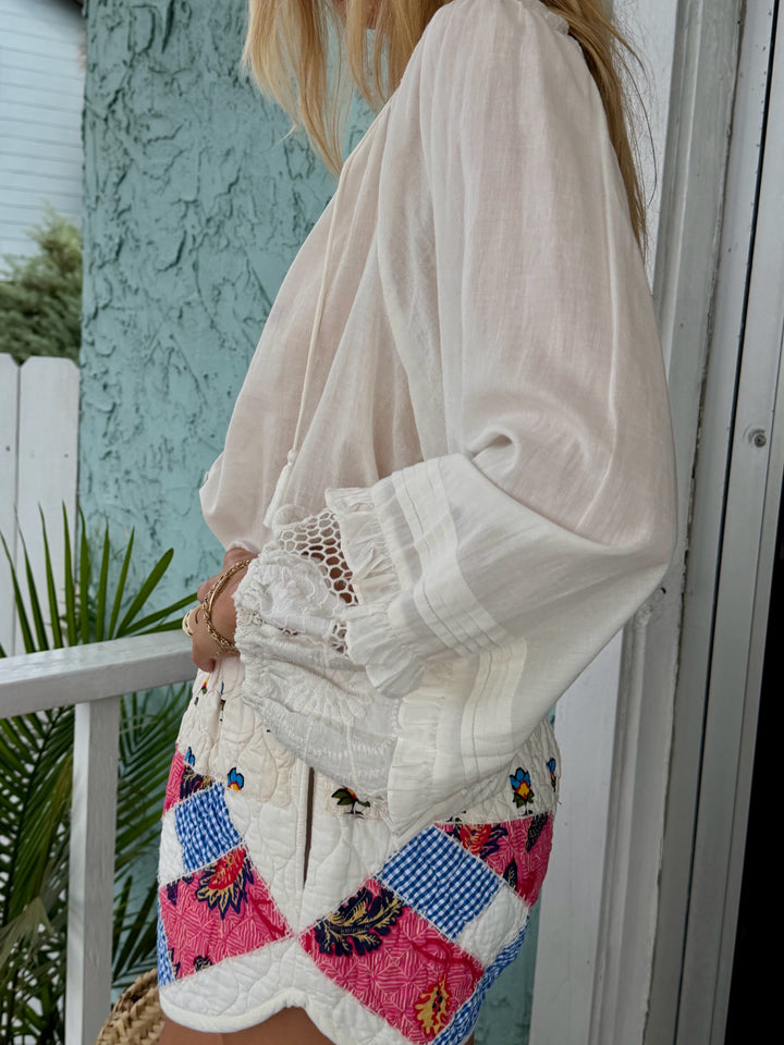 Cleobella Size Large White Top