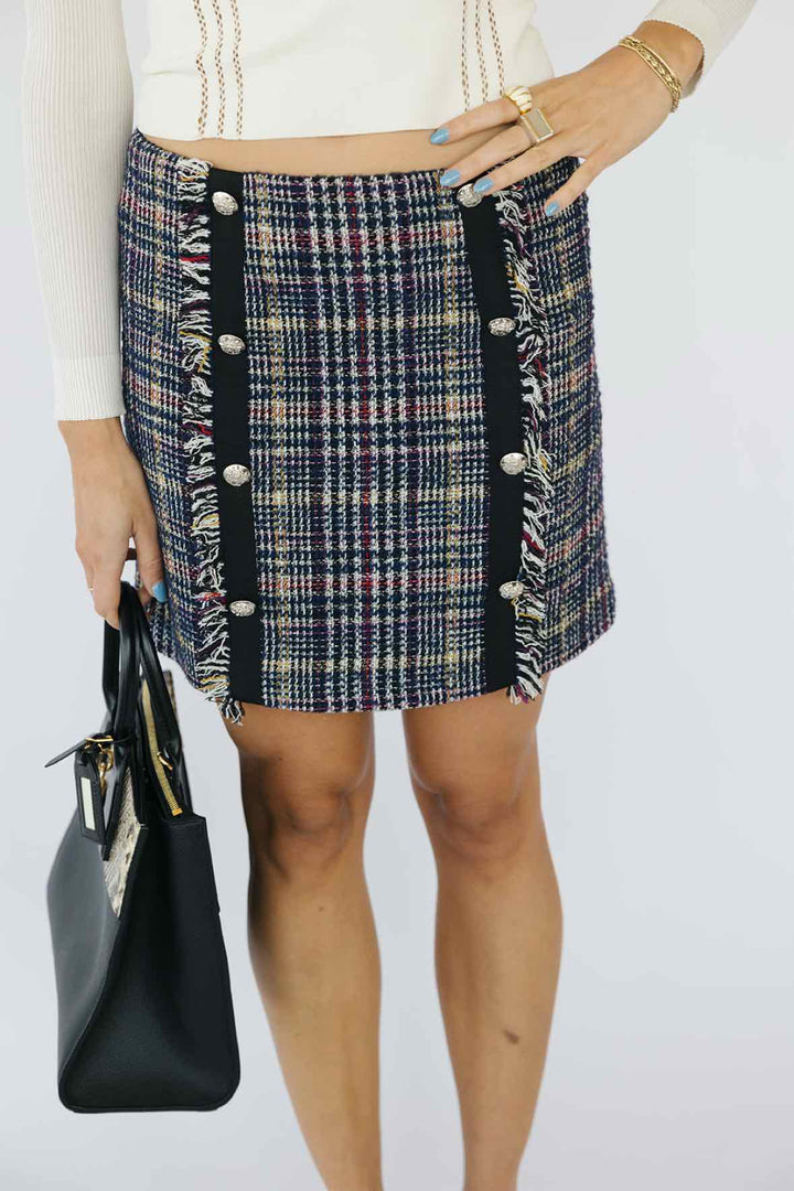 Veronica Beard Size 4 PLaid Skirt