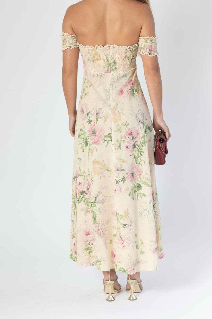 Zimmerman Size 1 Smock Top-Off Shoulder Dress