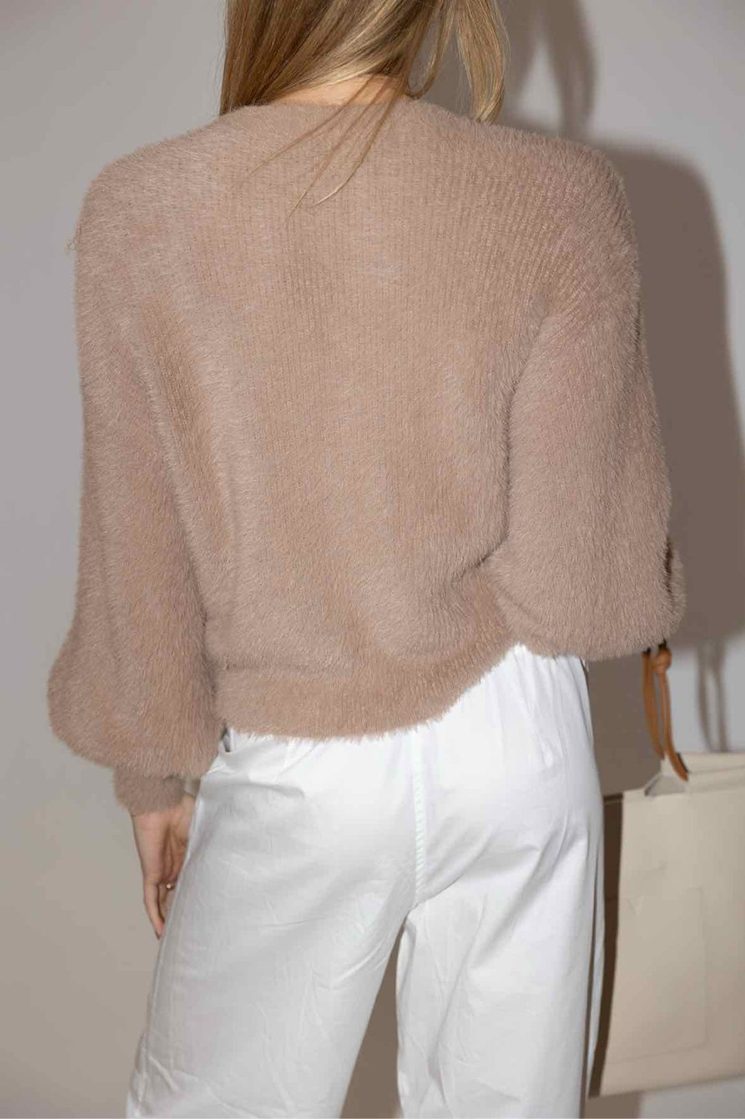 L'agence Size XXS Fuzzy Cardigan