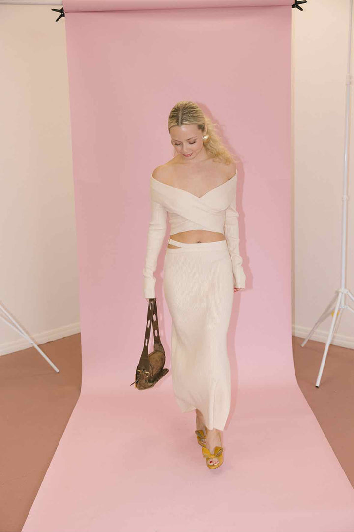 Simkhai Size Small Blush Pink Top