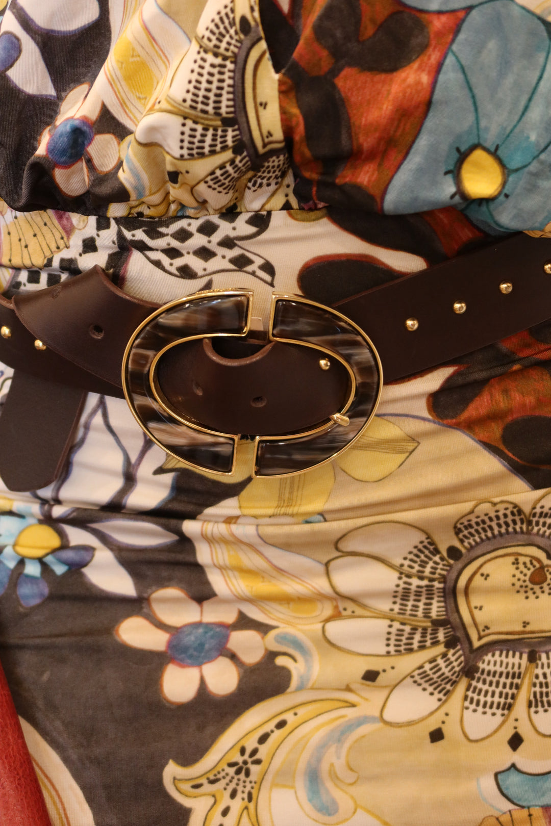 Roberto Cavalli Size Medium Brown Belt