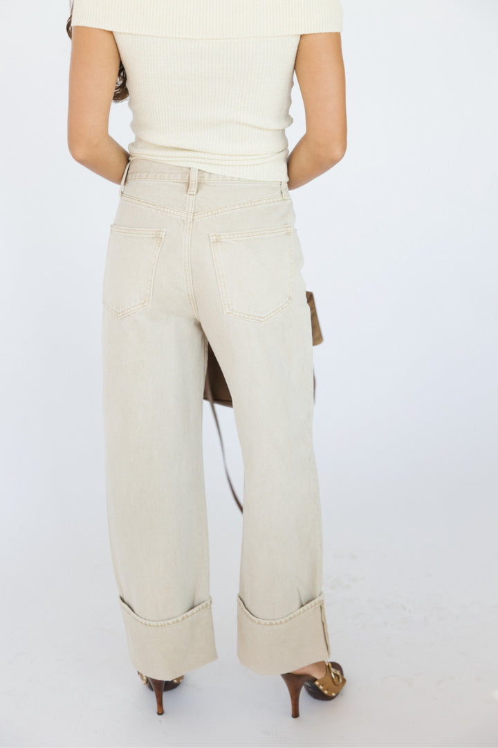 Pistola Size 25 Cuffed Btm Jeans