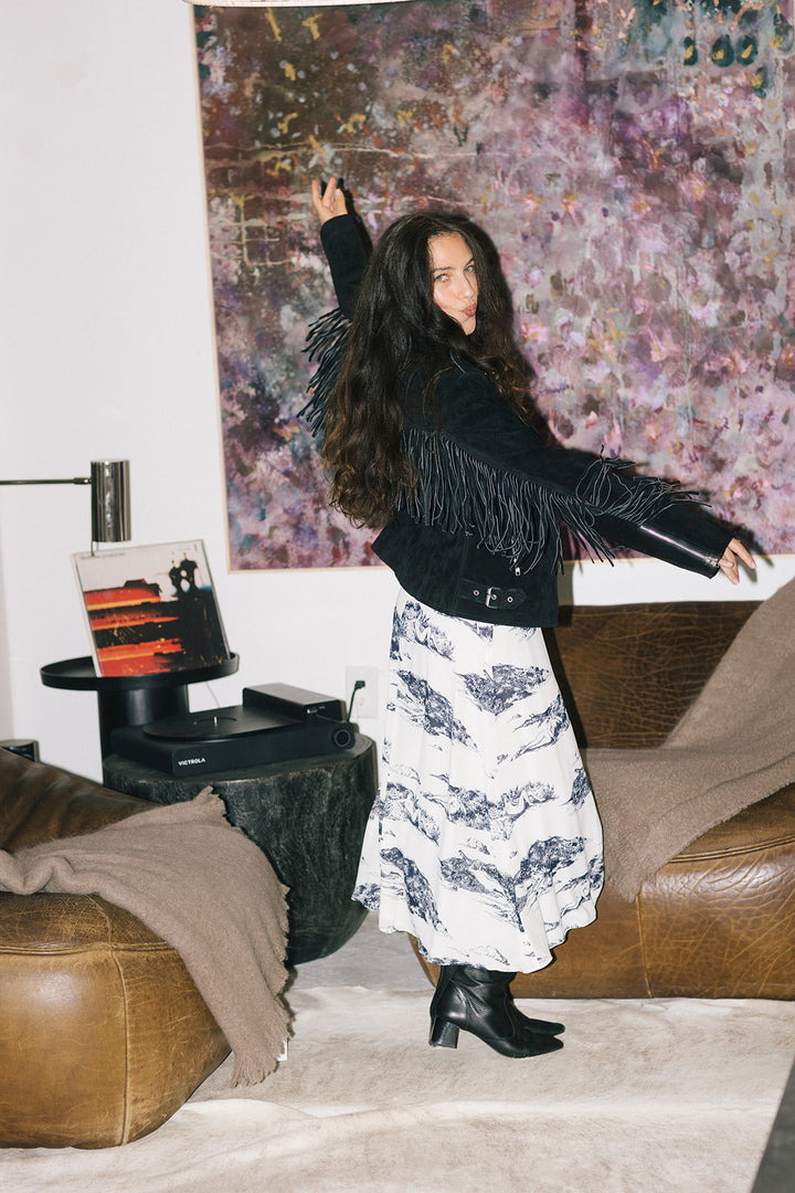 Van Palma Size Medium Black Jacket