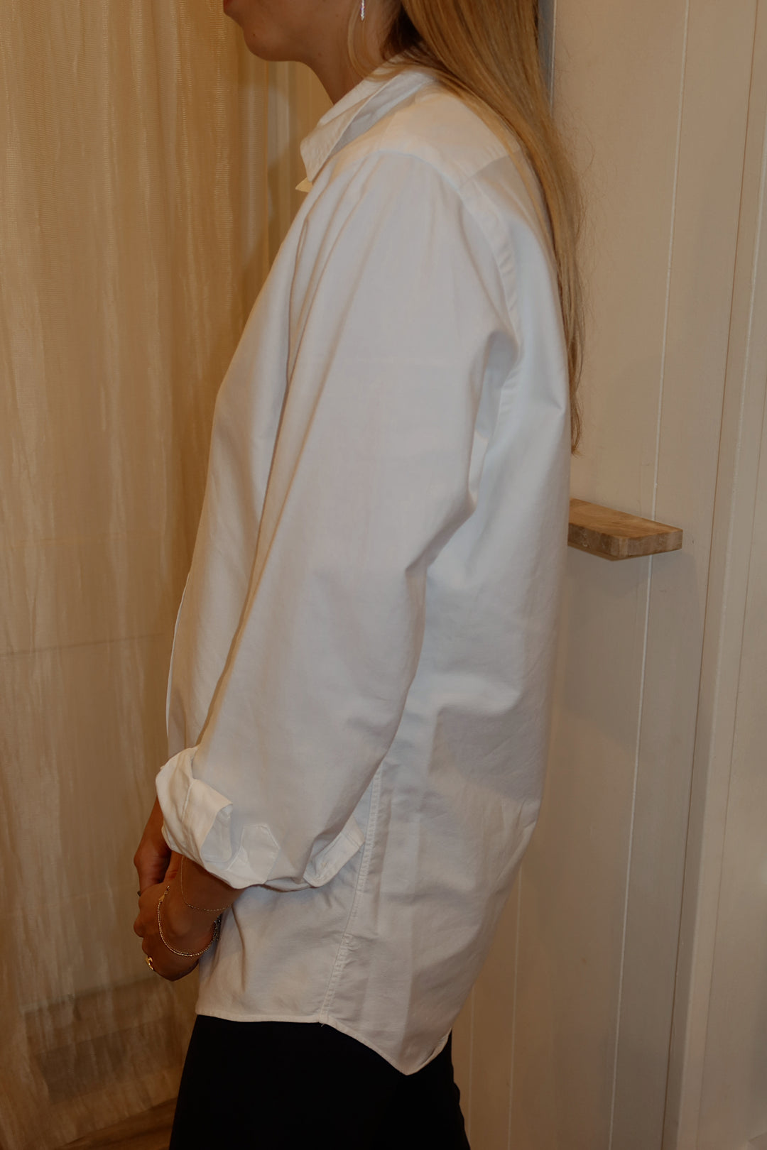 Polo Size Small White BtnDwn Top