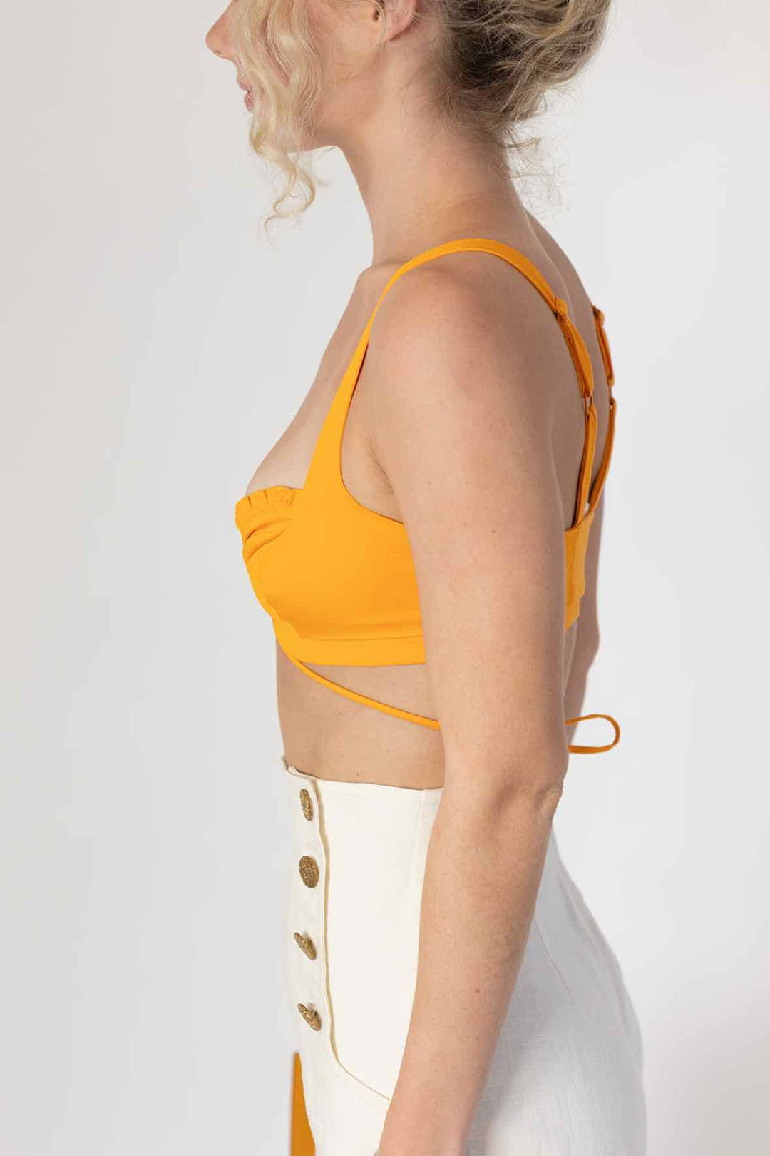For Love and Lemons Size XS Orange Top