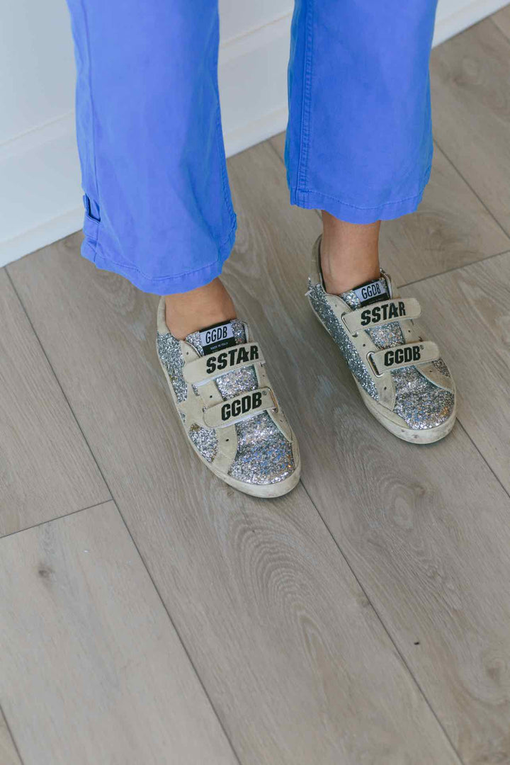 Golden Goose Size 39 Silver Shoes