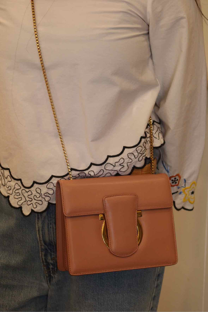 Ferragamo Mauve Purse
