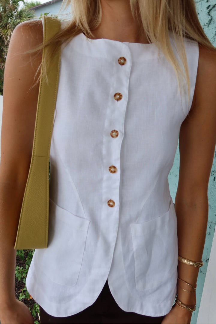 Posse Size XS White Top