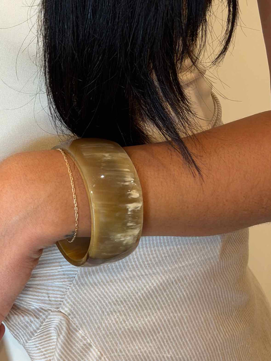 Unbranded Horn Cuff Bracelet