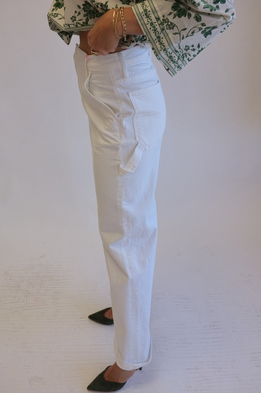 Mother Denim Size 27 Cargo Denim Pants