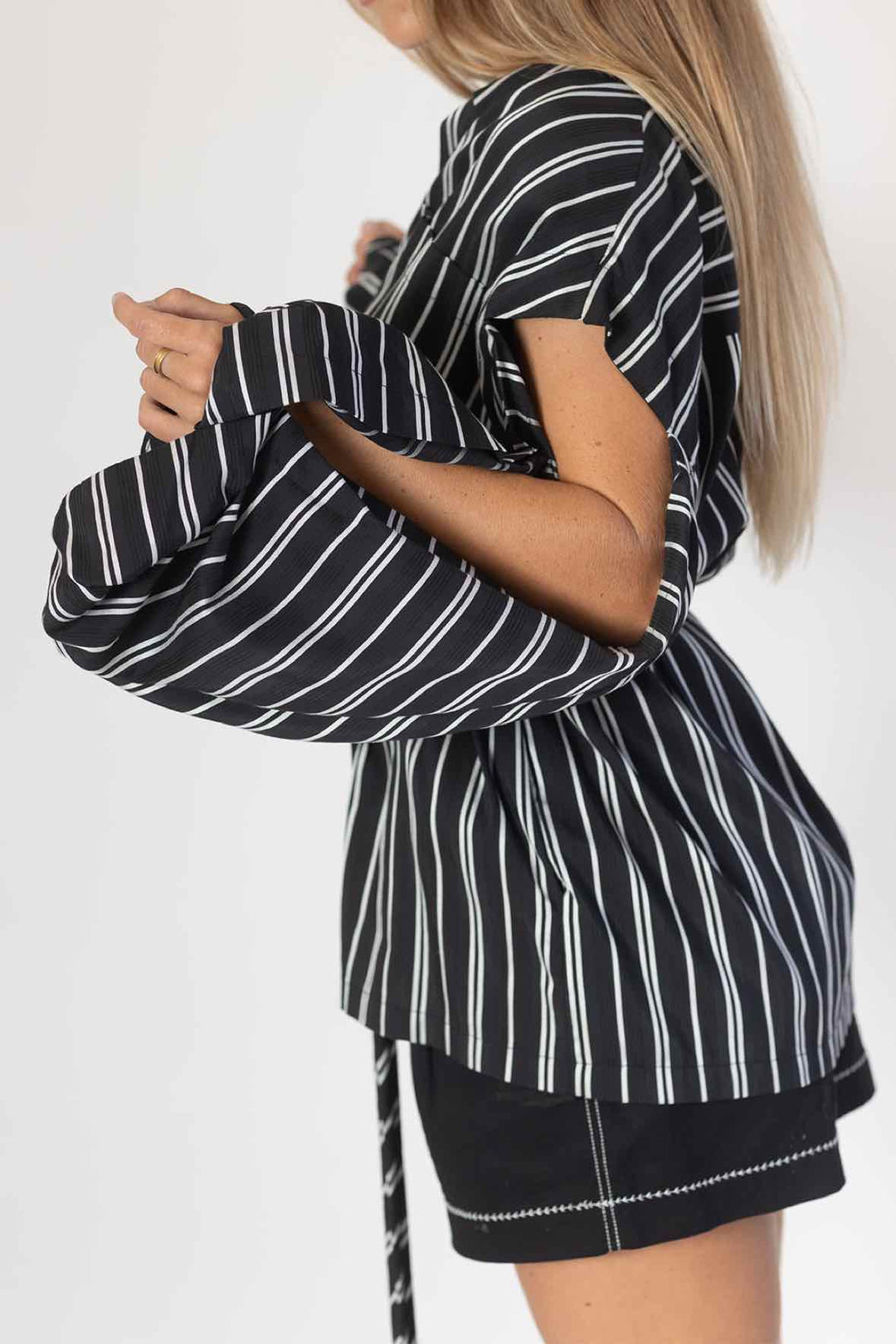 Acler Size 2 Black Top