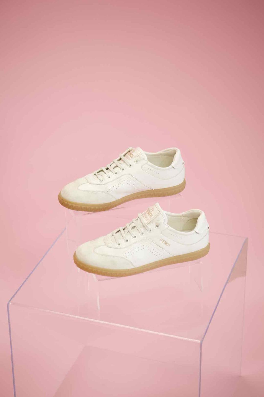 Fendi Shoe Size 36.5 White Sneakers
