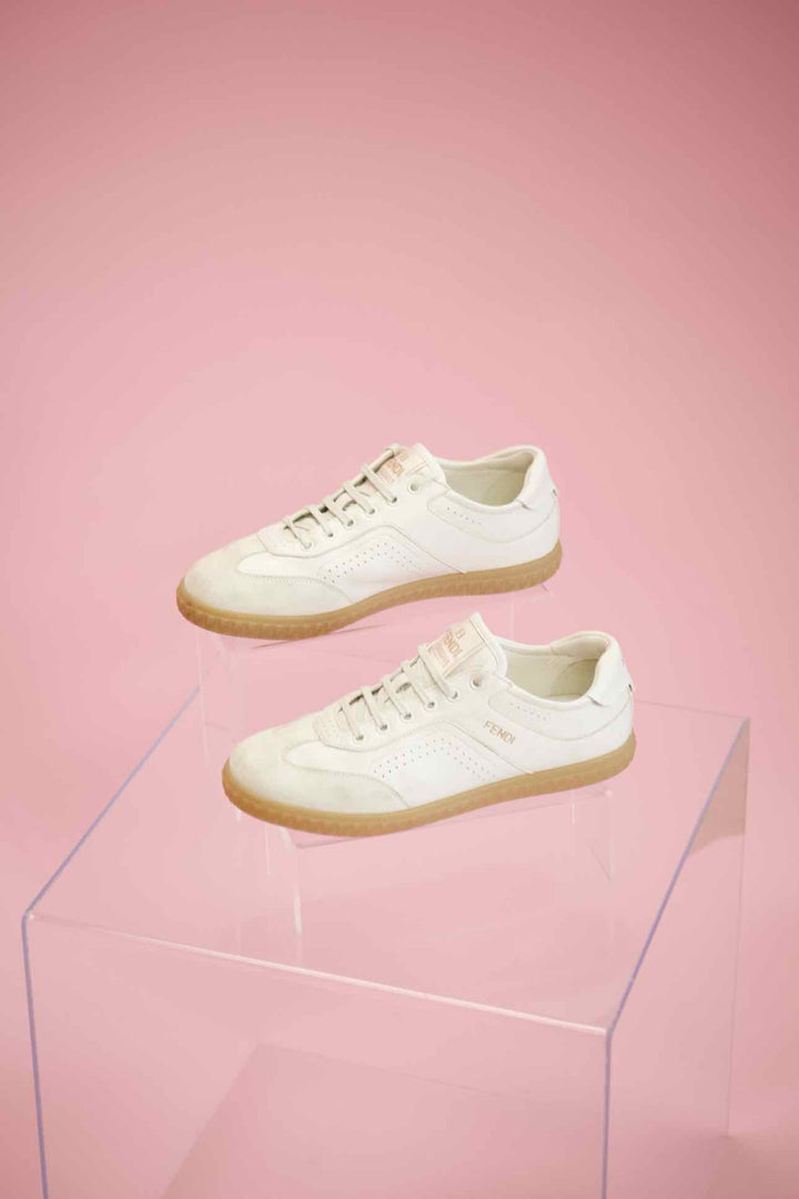 Fendi Shoe Size 36.5 White Sneakers