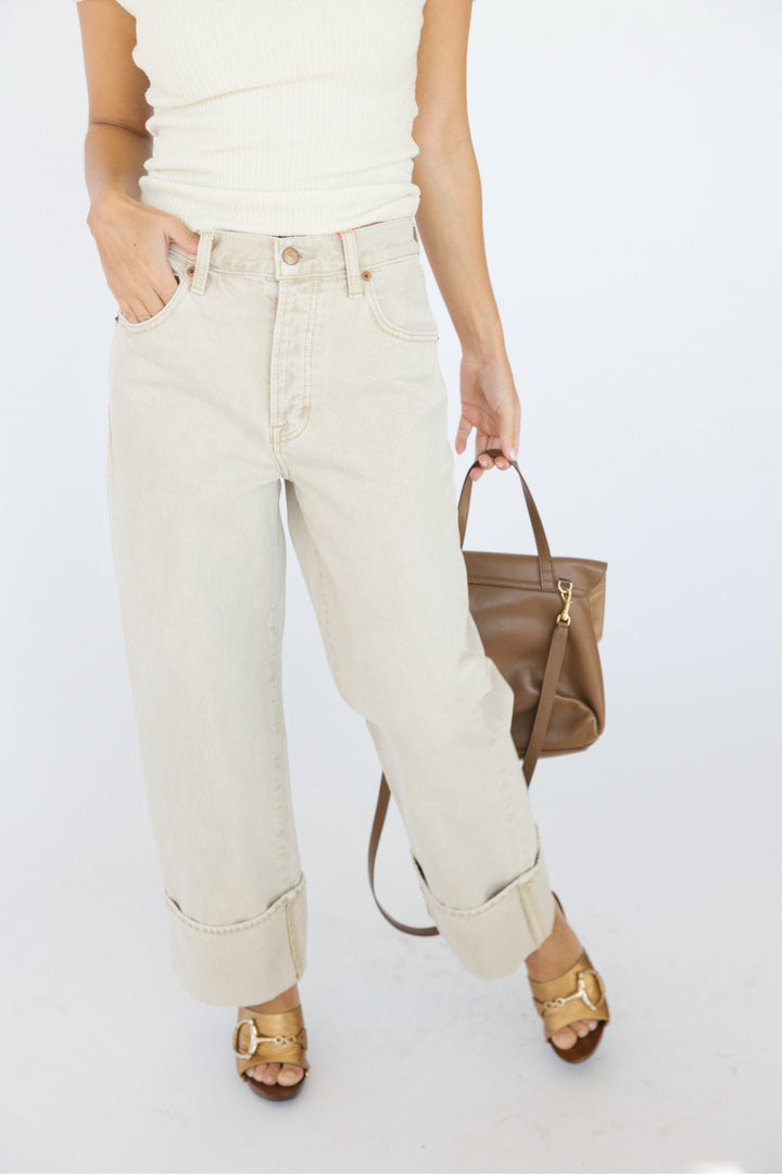 Pistola Size 25 Cuffed Btm Jeans