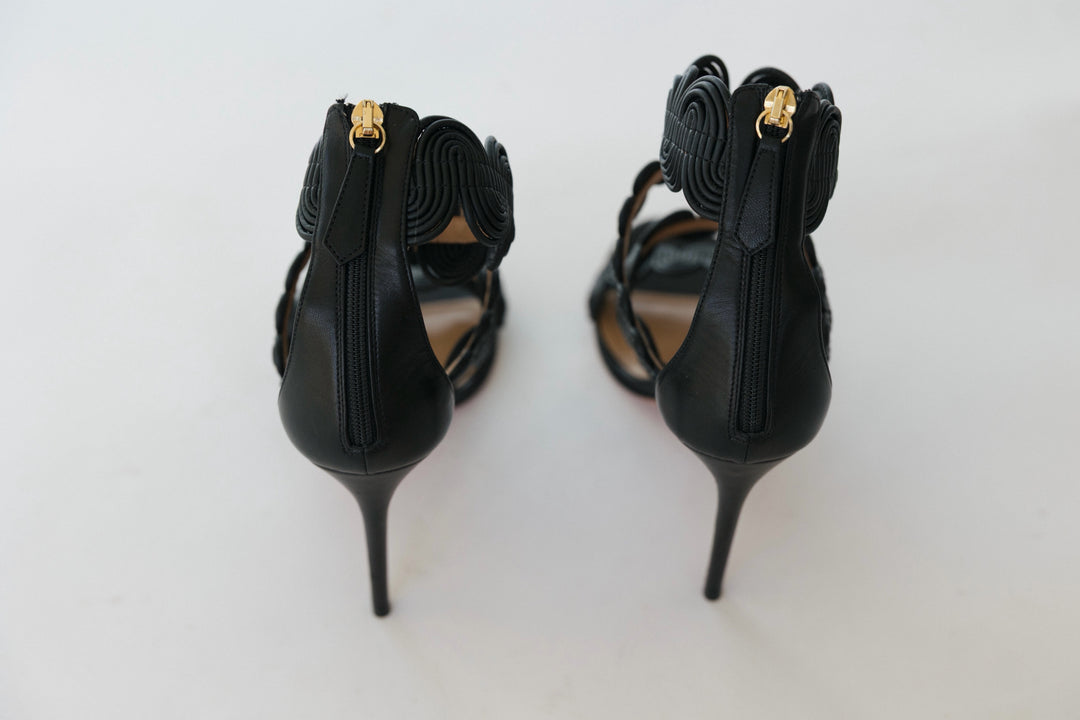 Aquazzara Size 39 Black Shoes