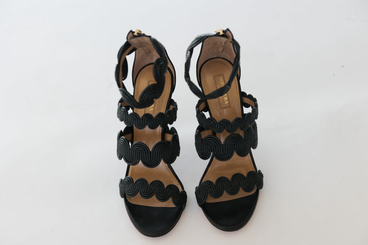 Aquazzara Size 39 Black Shoes